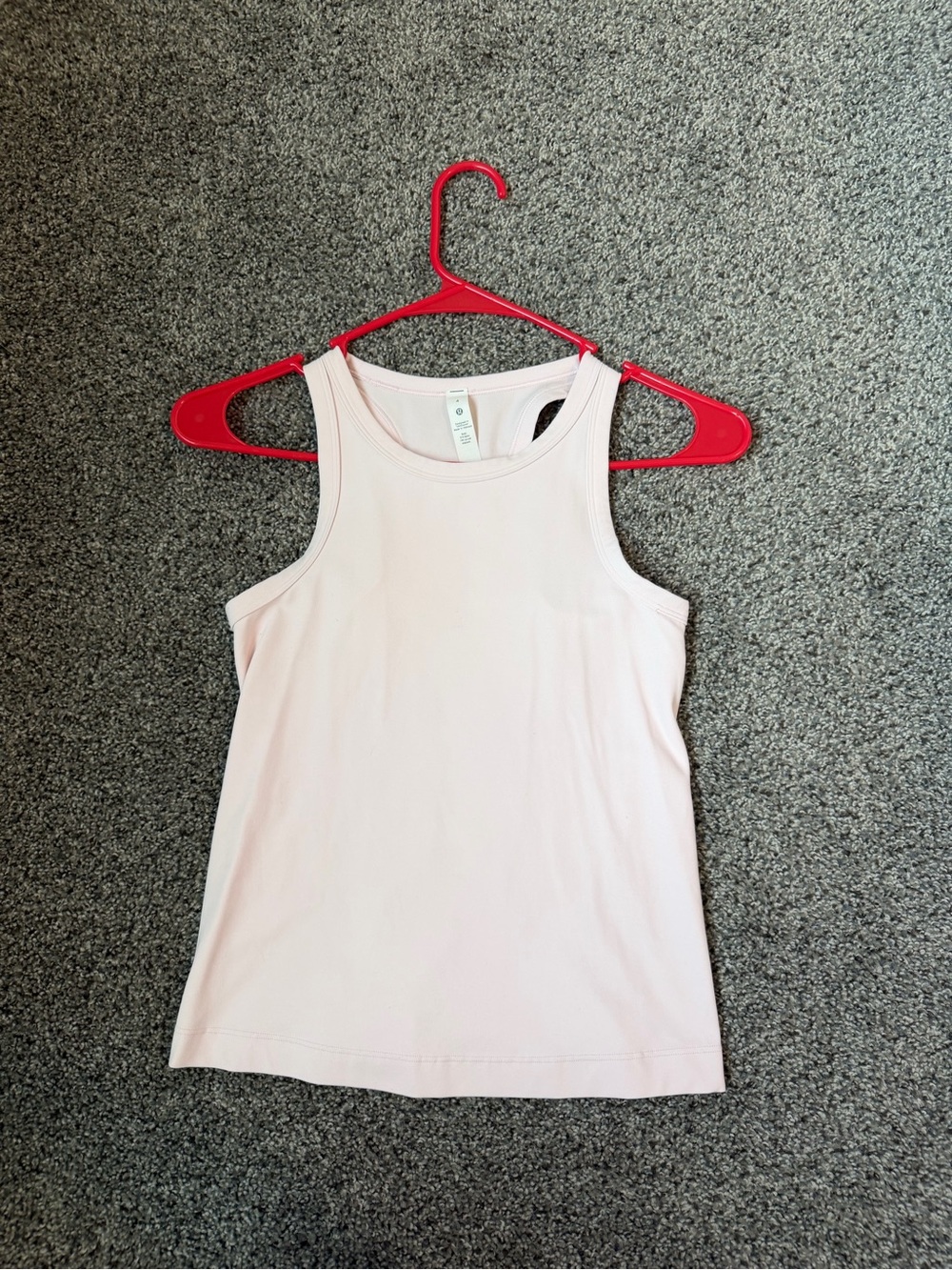 lululemon athletica Light Pink Racerback Tank